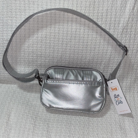 Nwt Lug Super Coupe Crossbody Pebble with Icepop Stitch - Picture 9 of 15